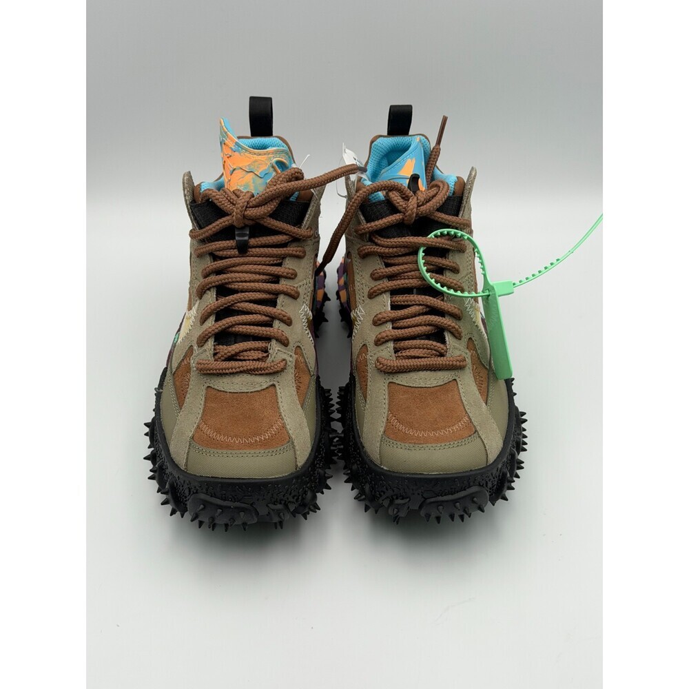 Off-White X Nike Air Terra Forma Sneakers Men's 6 Archaed Brown Green DQ1615-200 - Picture 12 of 15